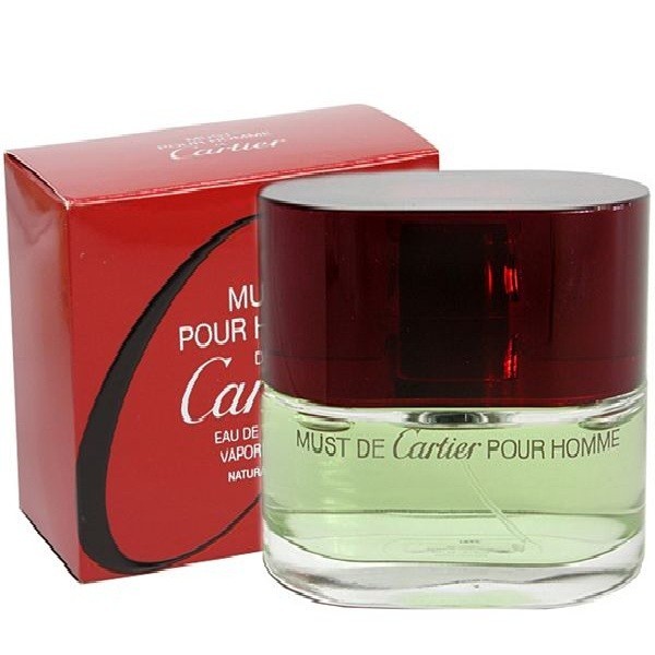 Must de Cartier Pour Homme by Cartier, 1.6 oz. Eau De Toilette for Men
