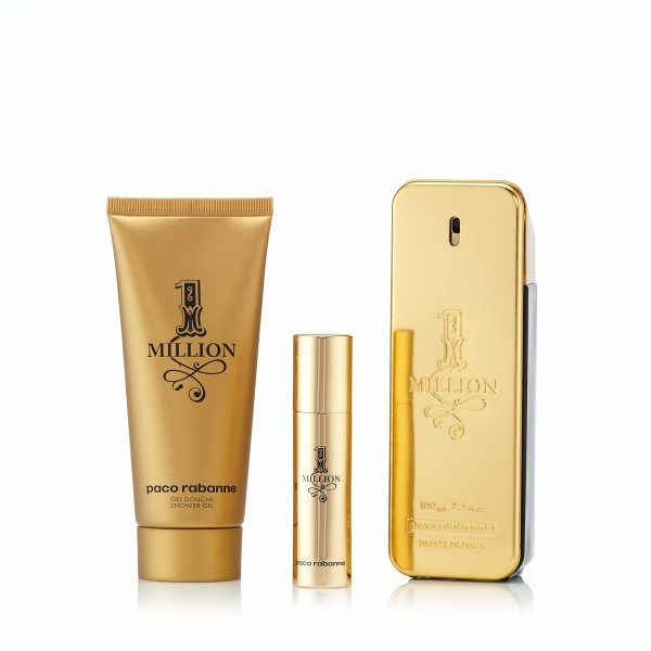 1 Million Gift Set by Paco Rabanne, 3 piece gift set: 3.4 oz eau de ...